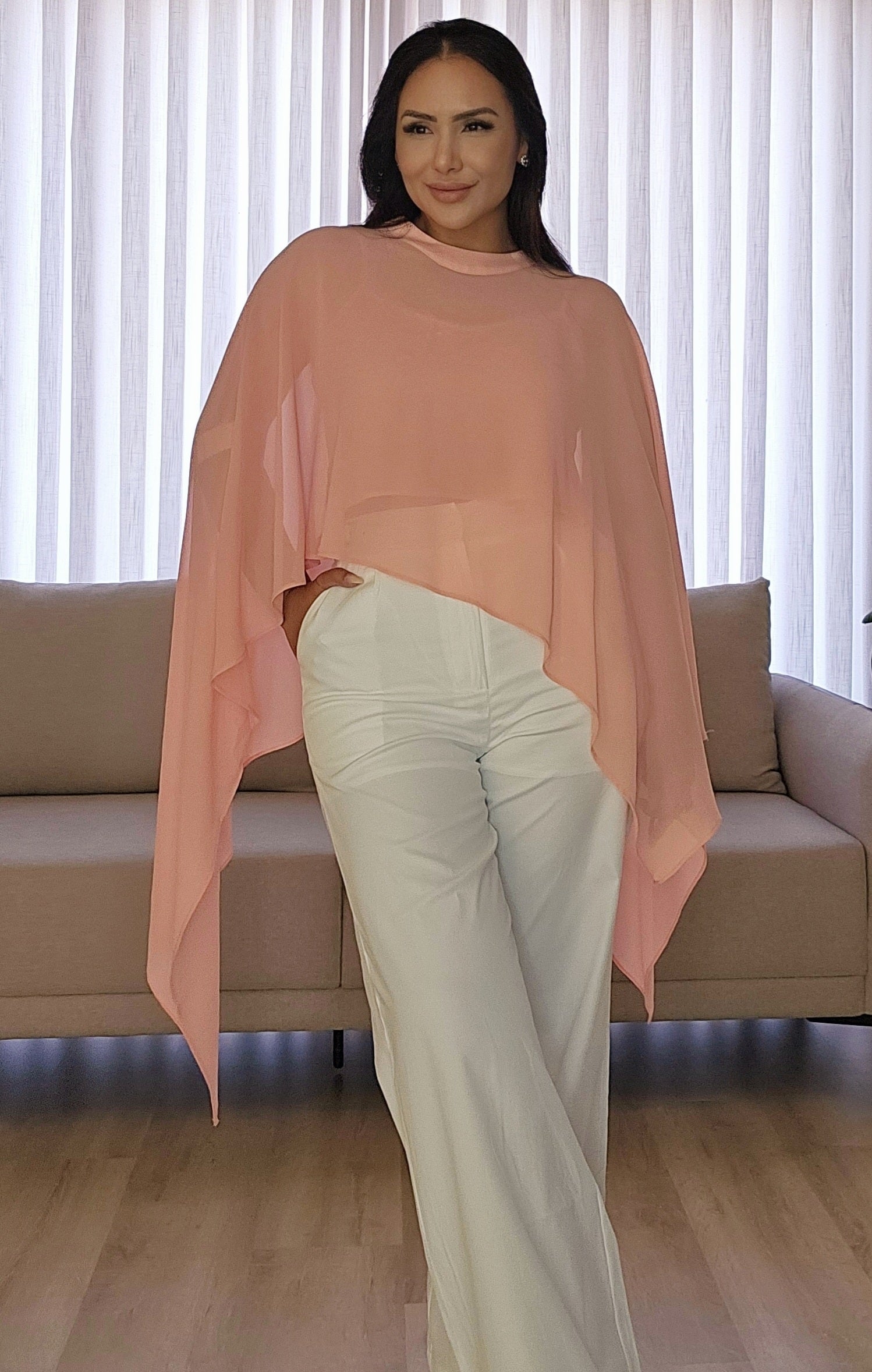 Calça de Alfaiataria Feminina Branca forrada