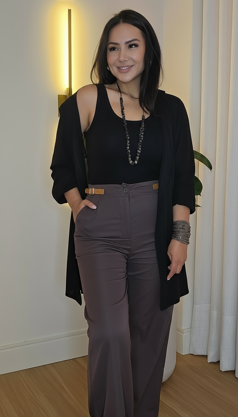 Chemise em cores variadas