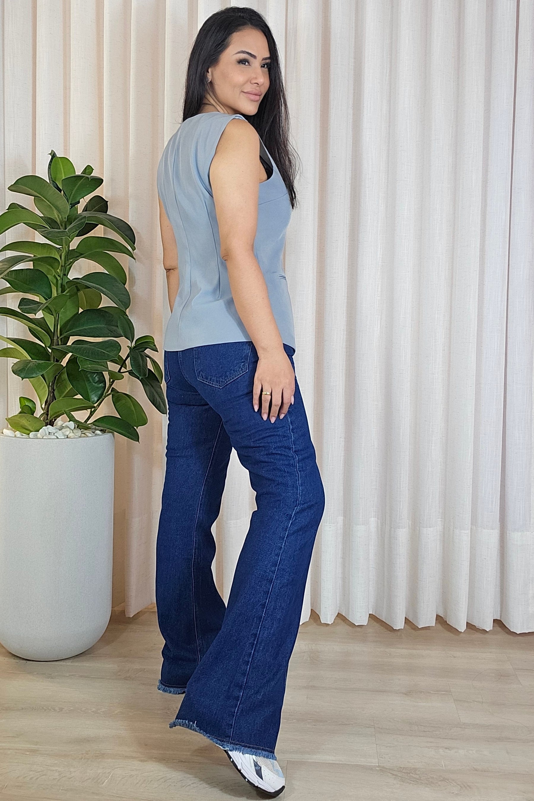Blusa Colete Gabriela – em Cores