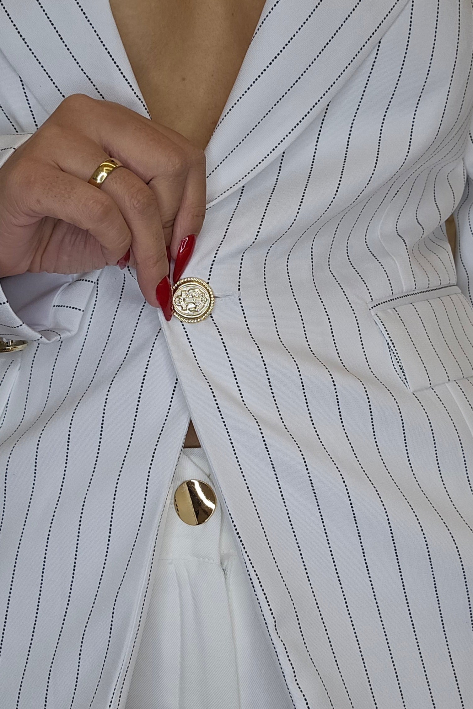Blazer Risca de Giz Premium