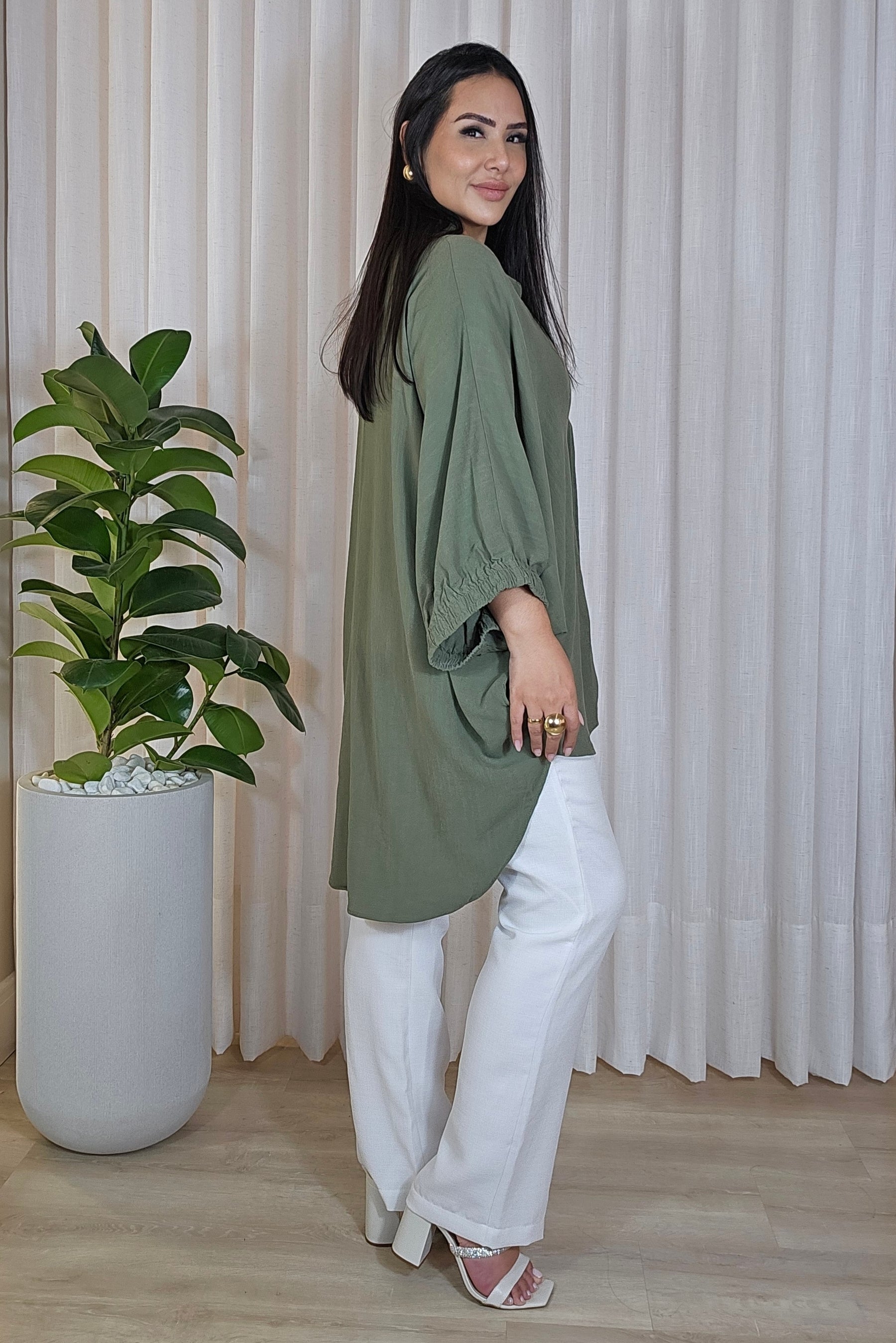 Camisa Mullet Clarice luxo