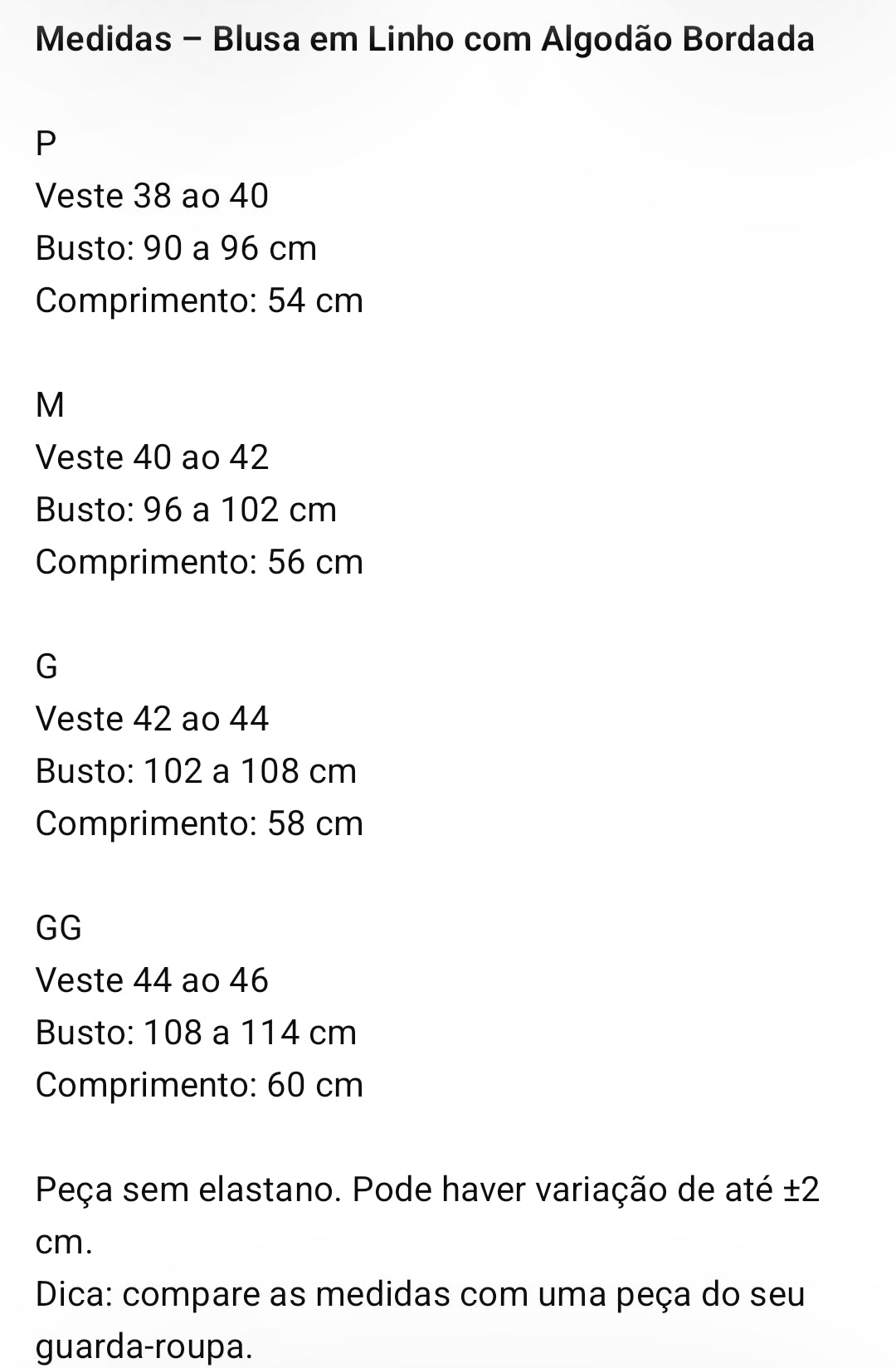 Blusa Pietra em linho com algodão - 5 cores