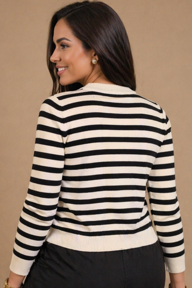 Cardigan Alessandra em Modal Premium