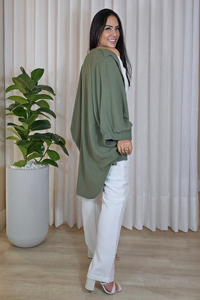 Camisa Mullet Clarice luxo