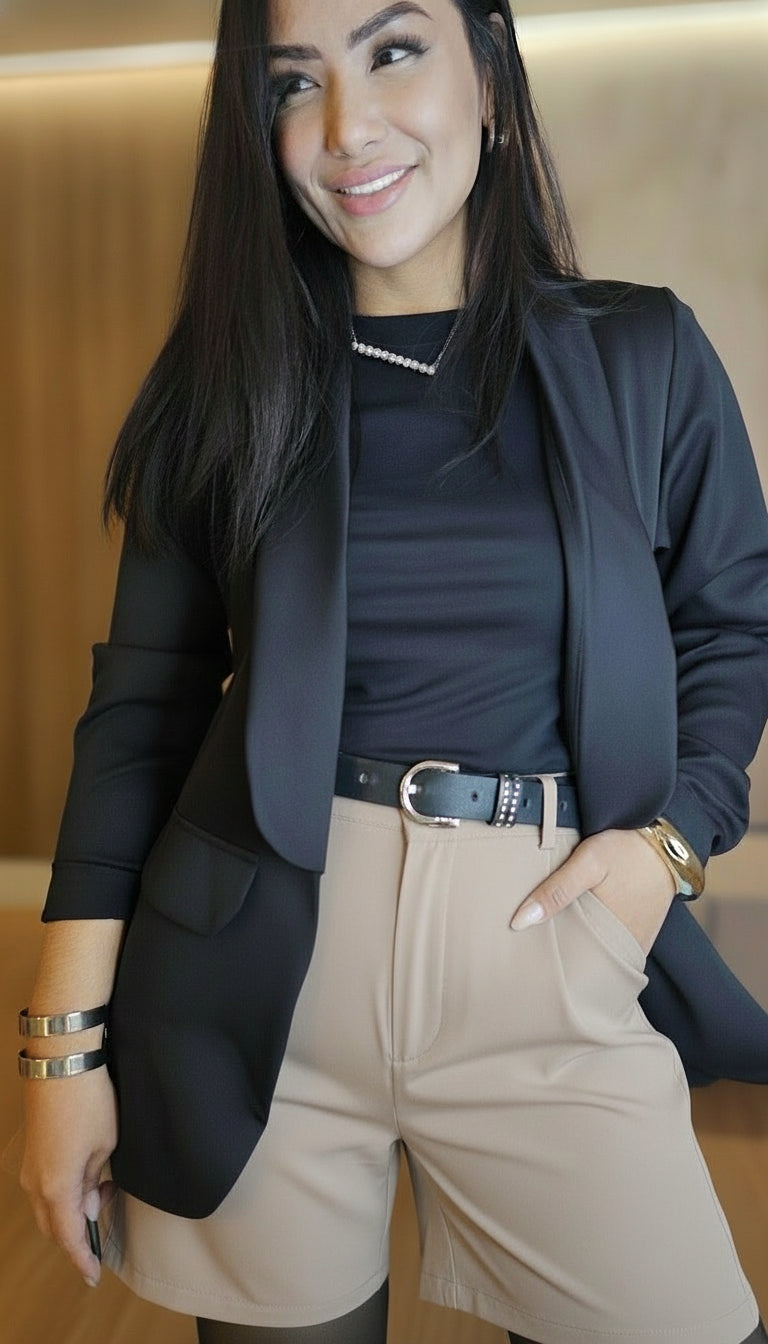 Bermuda em Alfaiataria Premium em 5 cores