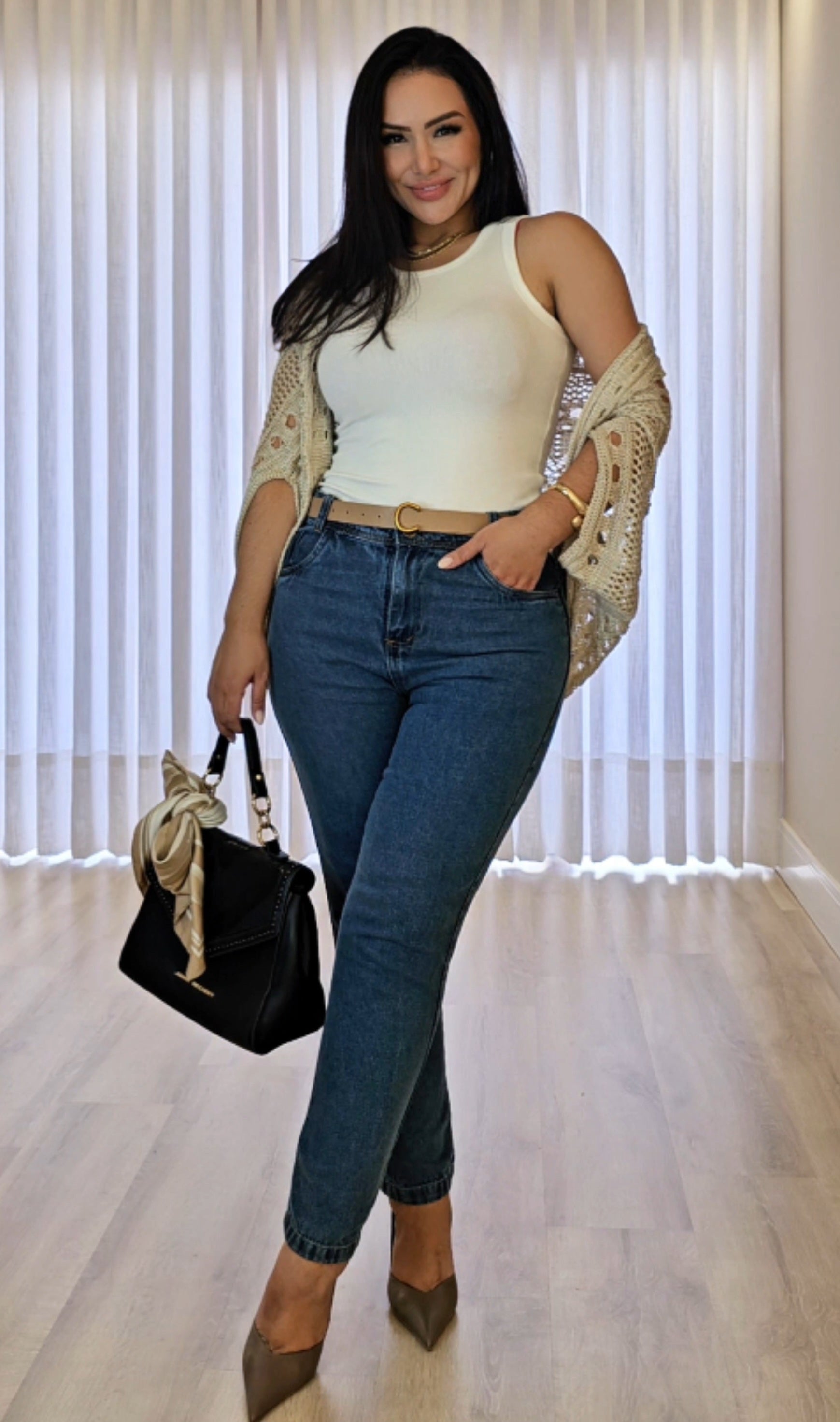 Kimono Feminino de Tricô – Estilo e Elegância Atemporal