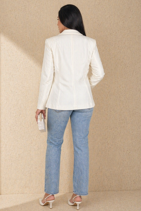 Blazer com Botões de Strass Stella - em cores