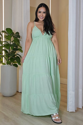 Vestido Longo de amarração