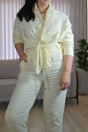 Conj.amarelo.listrado.m