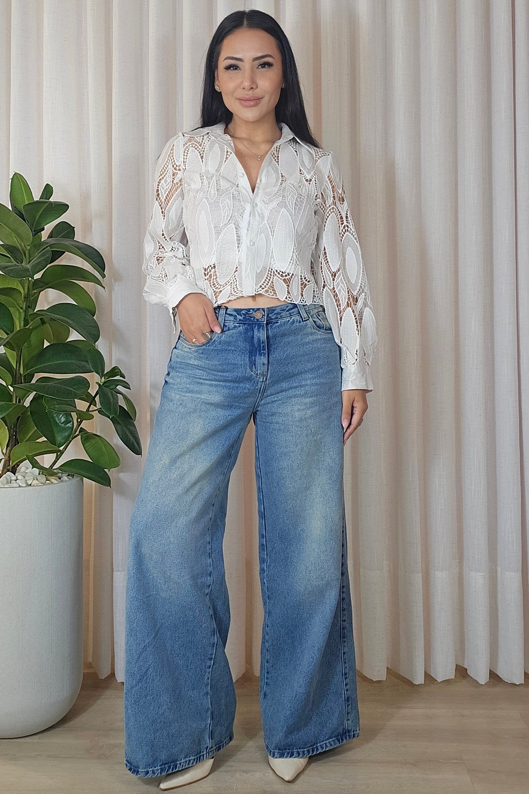 Claça Wide Leg Ana Castela