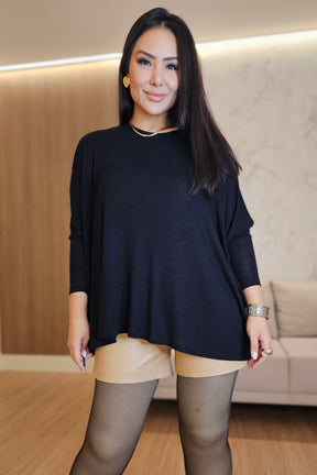 Blusa ampla Flávia - em cores