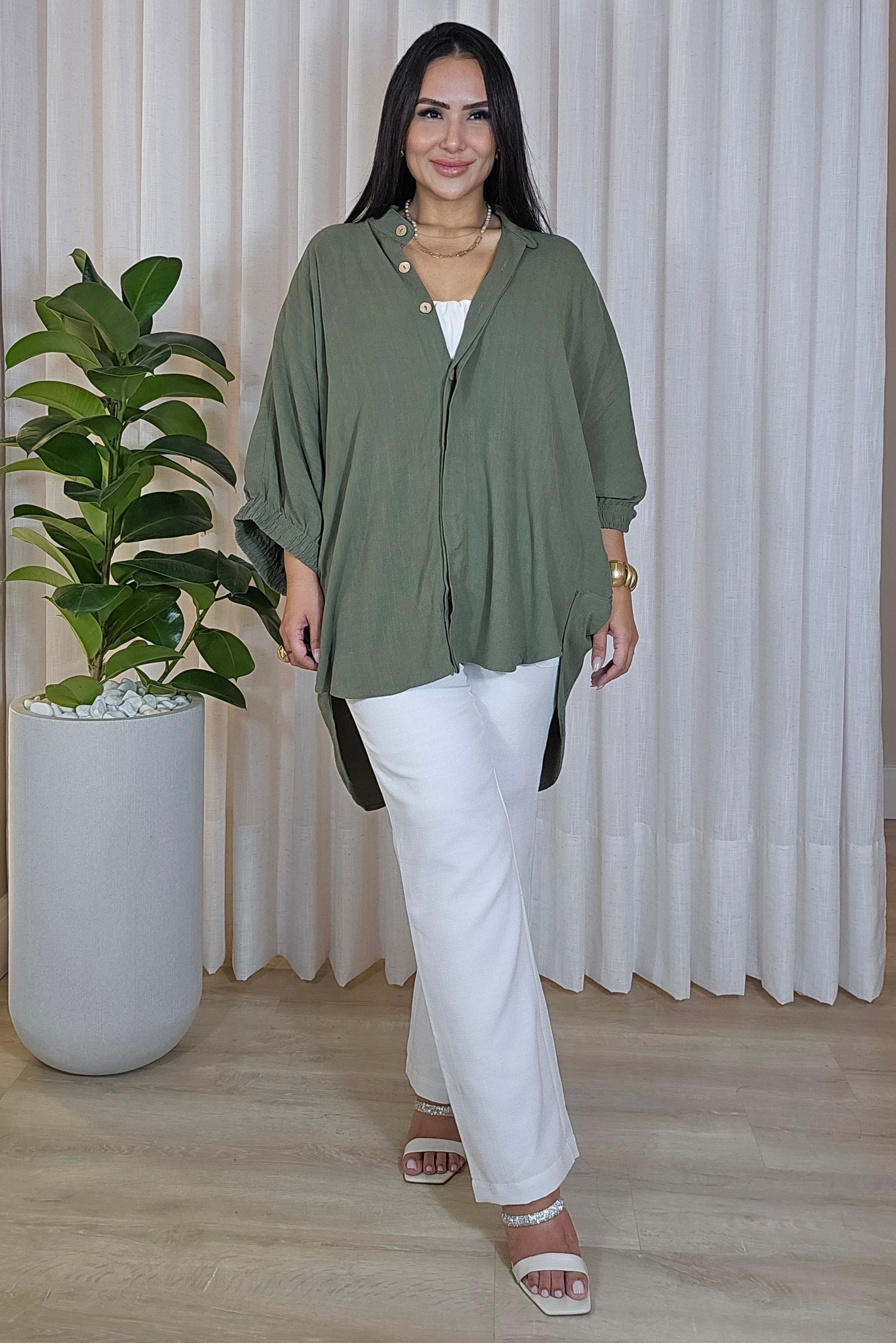 Camisa Mullet Clarice luxo