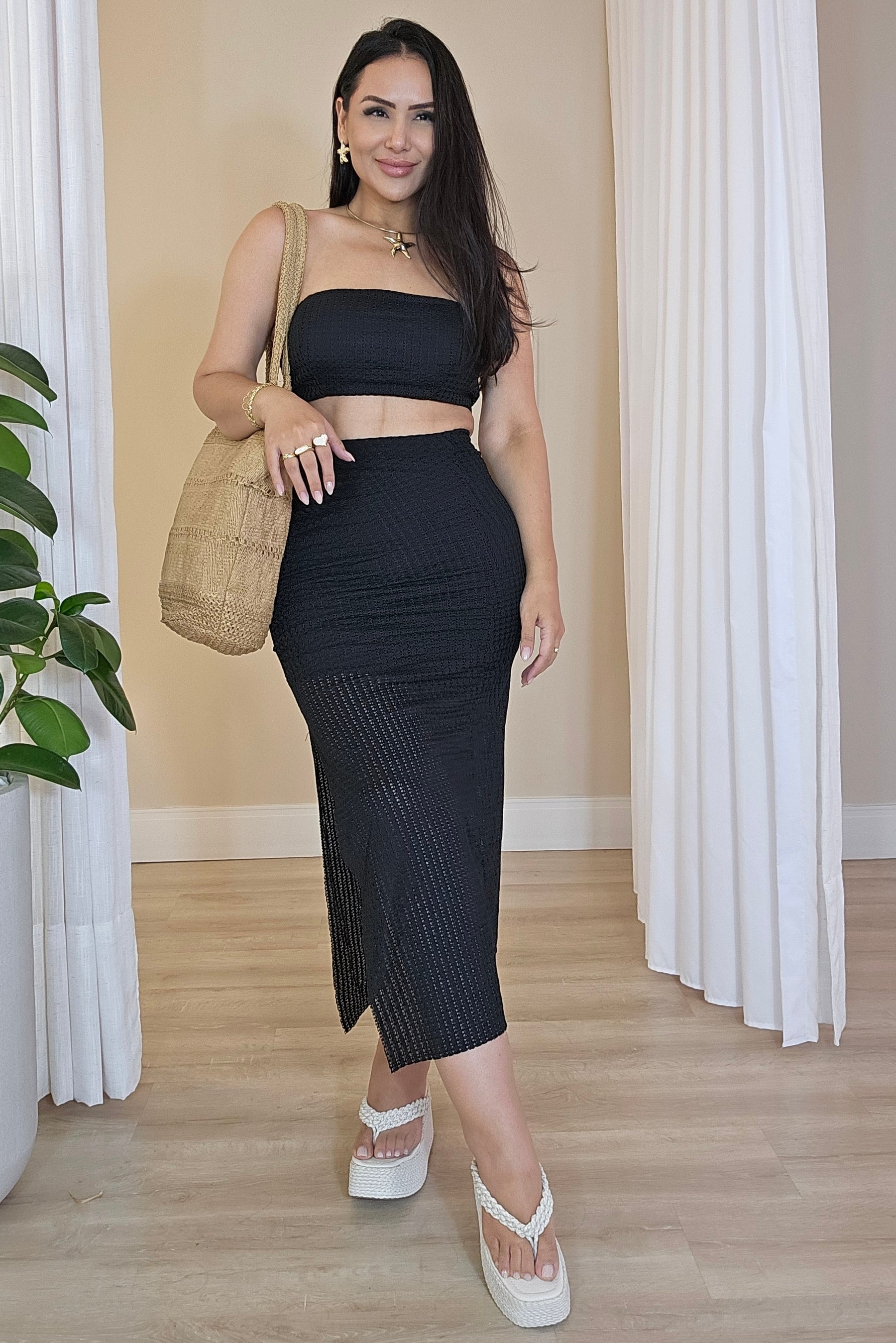Conjunto Vera com forro