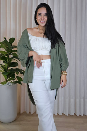 Camisa Mullet Clarice luxo