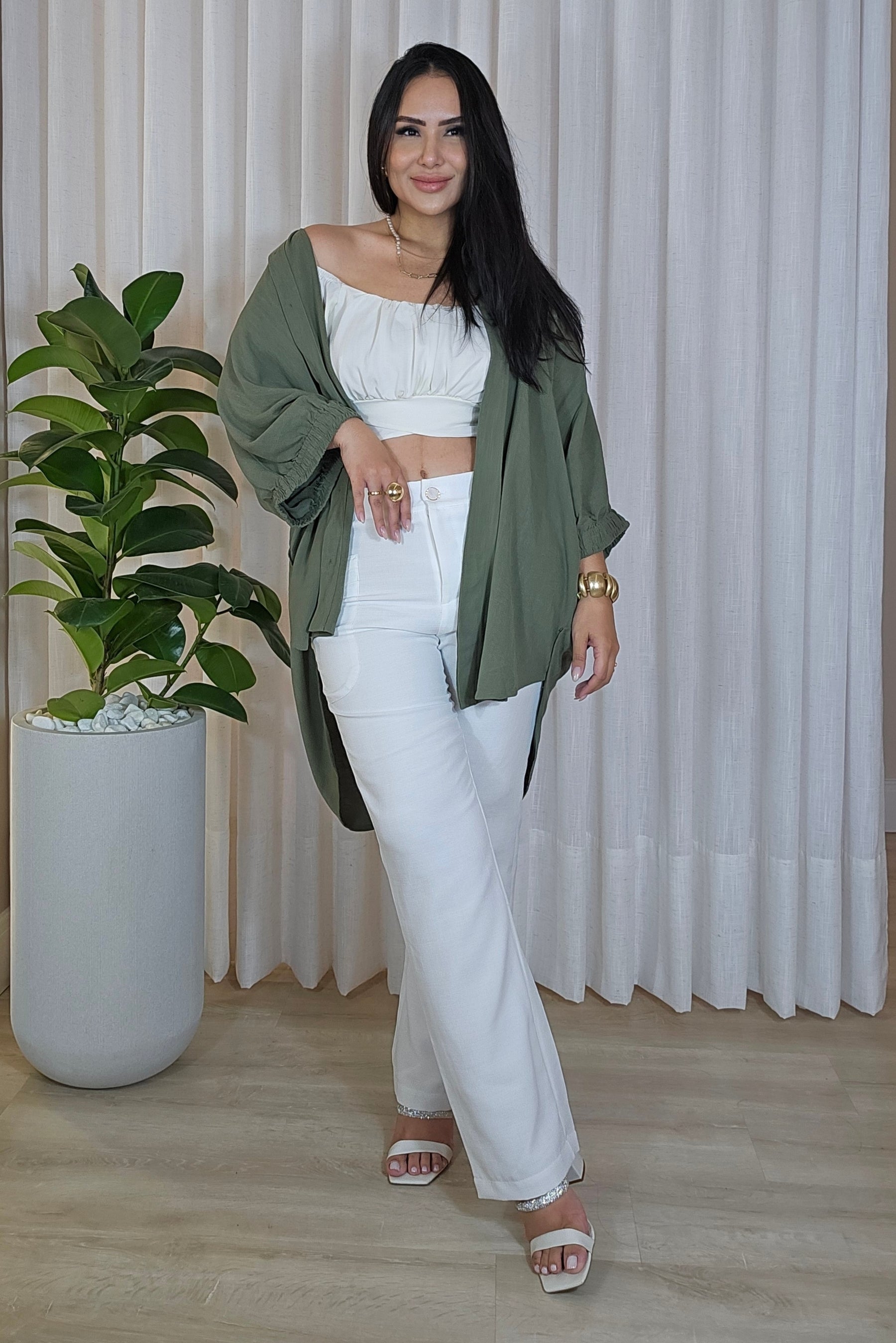 Camisa Mullet Clarice luxo