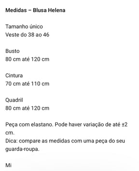 Blusa Helena em Tricot Peluciado premium - em cores