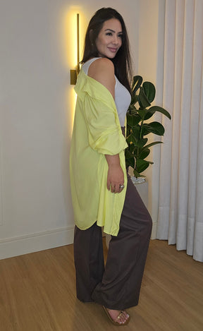 Chemise em cores variadas