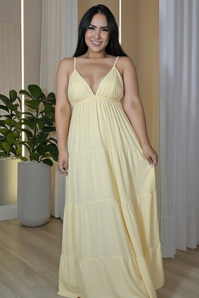 Vestido Longo de amarração