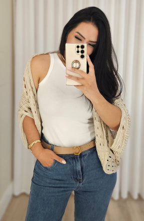 Kimono Feminino de Tricô – Estilo e Elegância Atemporal
