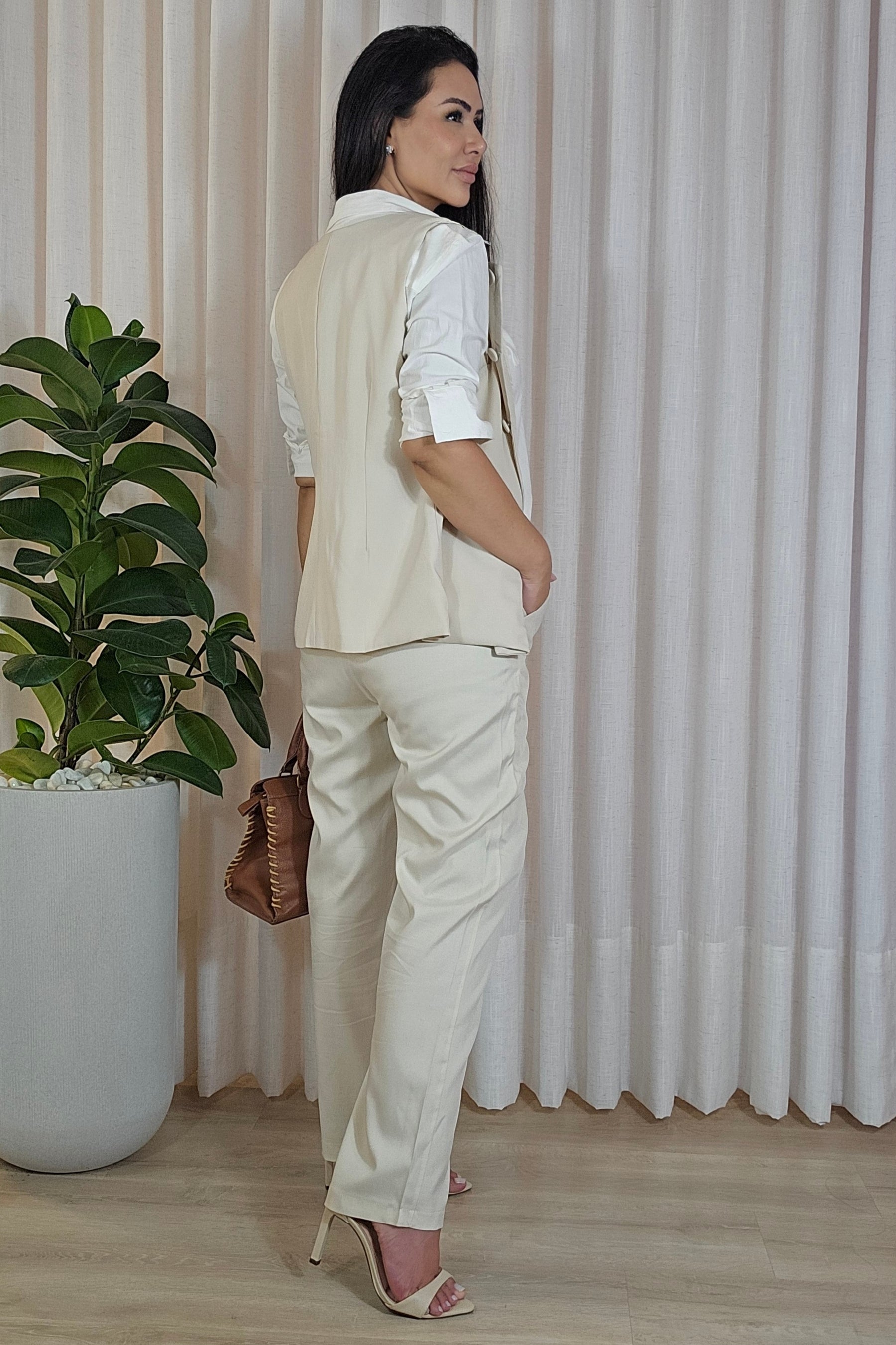 Blusa Colete Gabriela – em Cores
