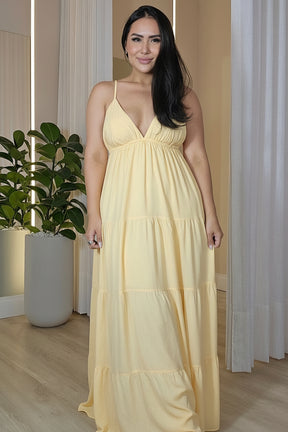 Vestido Longo de amarração