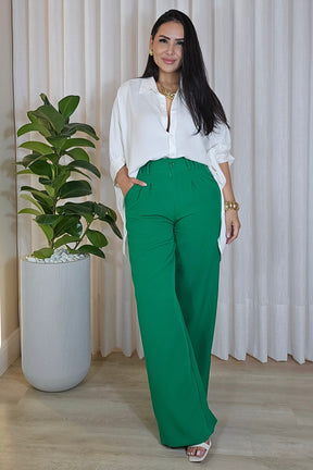 Camisa Mullet Viviane em viscose premium