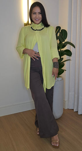 Chemise em cores variadas