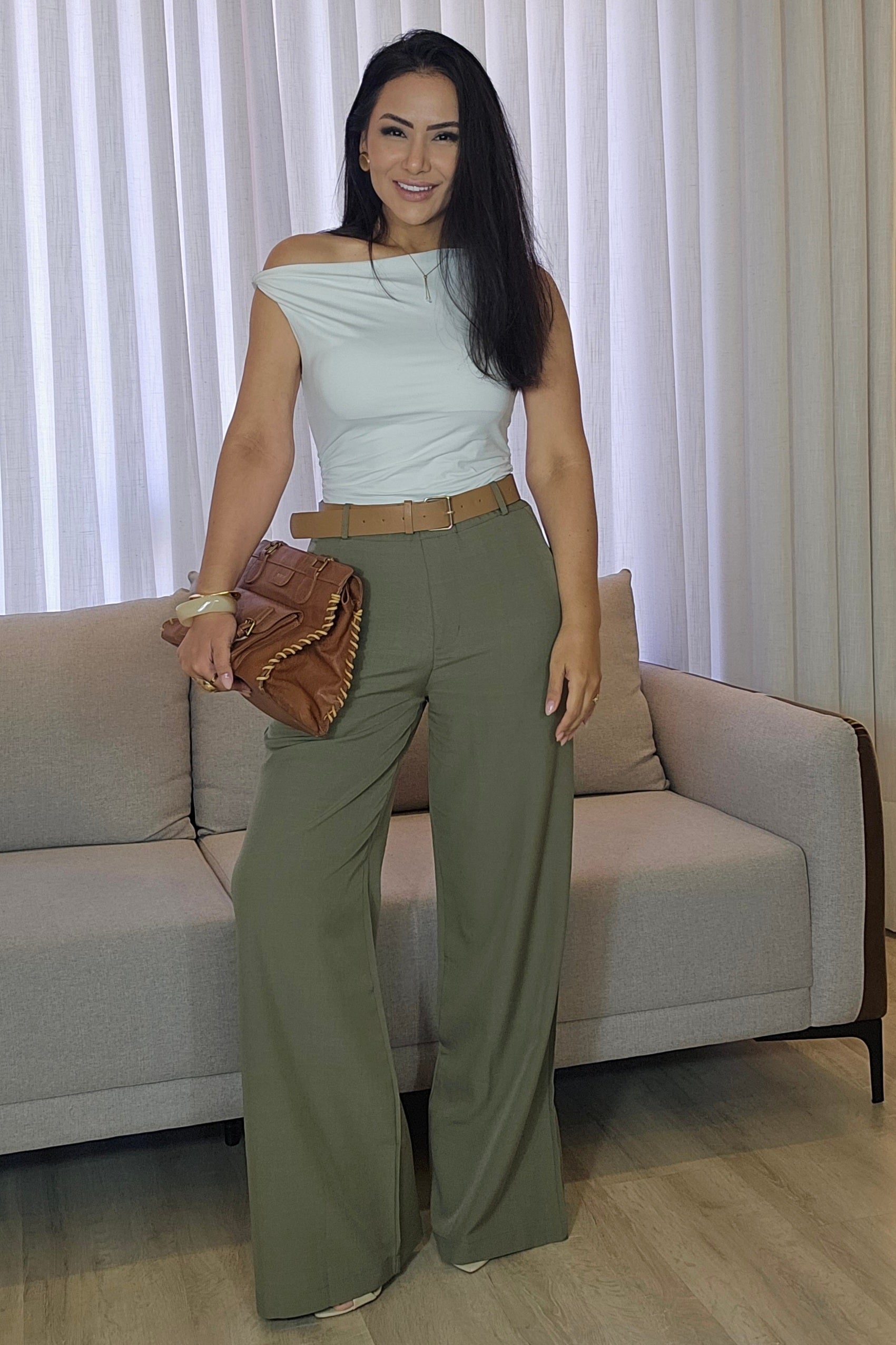Blusa Mirela em Malha fria - em cores