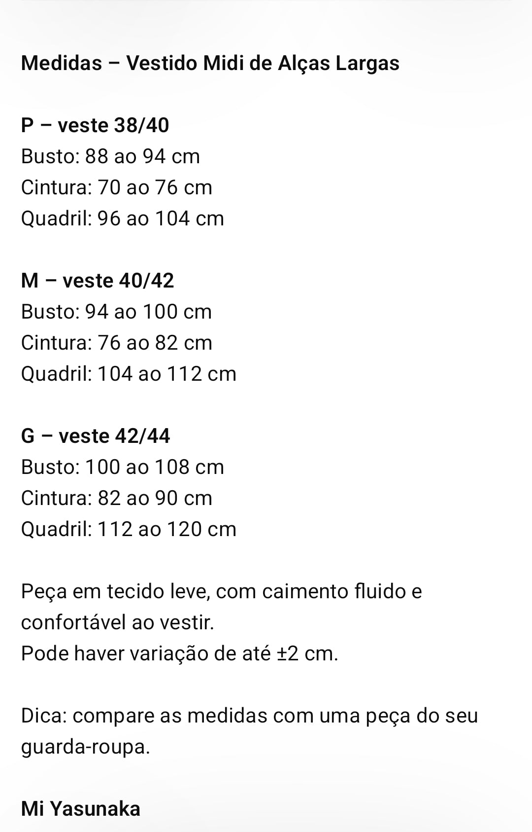 Vestido midi Sônia em viscose