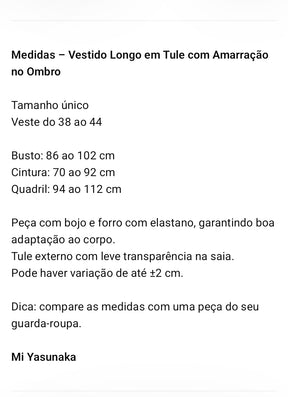 Vestido Jéssica em Tule