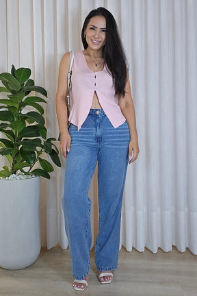 Blusa em Modal Premium com Broche removível - 5 cores