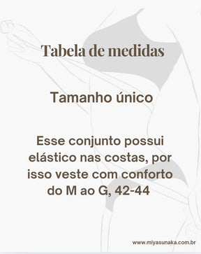 Conjunto Feminino de Alfaiataria Bege com Top Estruturado e Calça Cintura Alta