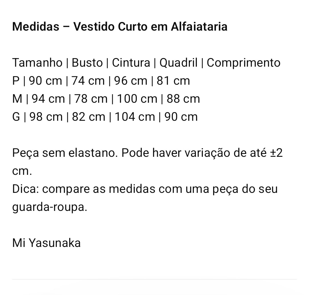 Vestido Karina em alfaiataria - 3 cores