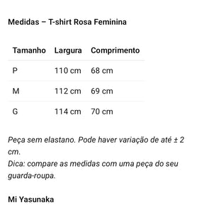 T-shirt Rosa Feminina em Algodão Premium com Caimento Leve e Toque Suave