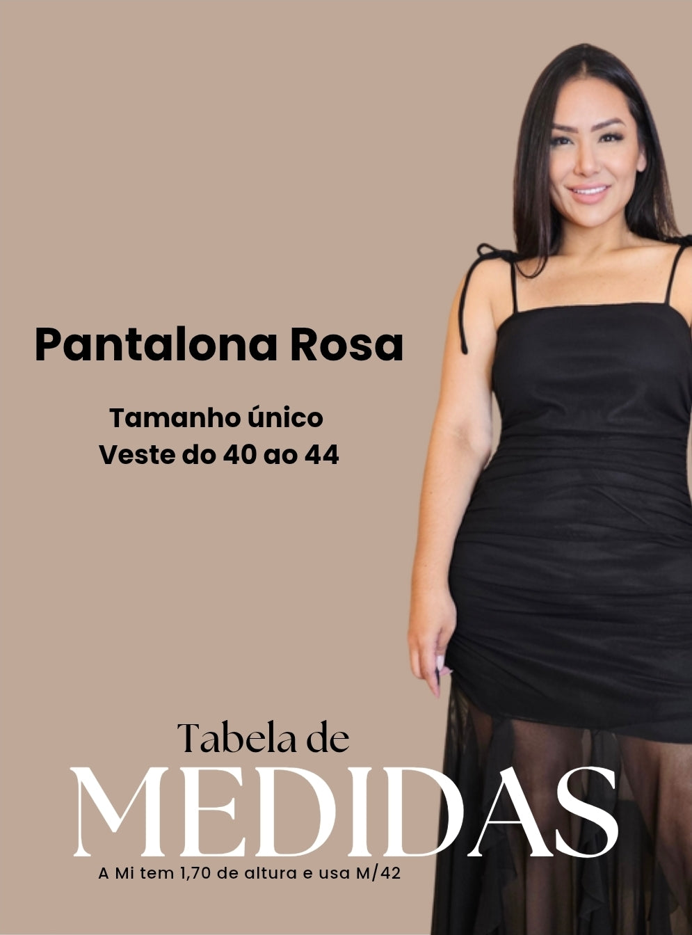 Pantalona Rosa Feminina com Forro e Bolsos Laterais – Tamanho Único