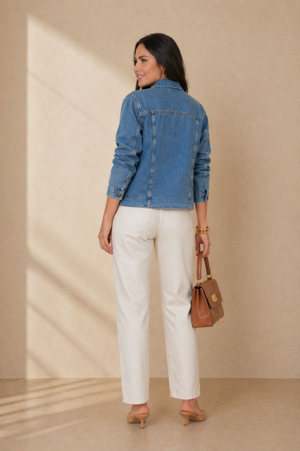 Jaqueta Jeans Giovanna - 100% algodão